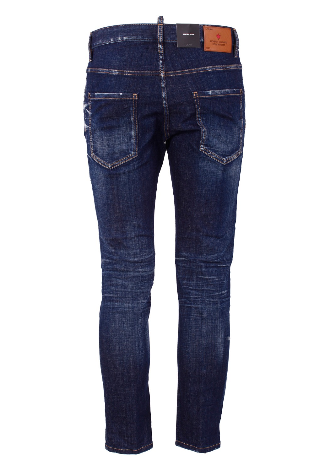 shop DSQUARED2 Saldi Jeans: DSQUARED2 jeans in denim di cotone stretch.
Modello skater.
Vestibilità slim.
Lavaggio used.
Chiusura con bottoni.
Label logata sulla patta.
Etichetta logata sul retro, in pelle.
Composizione: 98% Cotone 2% Elastan.
Made in Romania.. S74LB1316 S30342-470 number 5316559